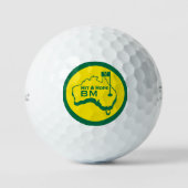 Australische golfcadeaus golfballen (Voorkant)