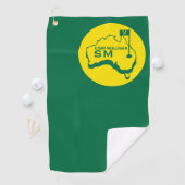 Australische golfcadeaus golfhanddoek (Insitu)