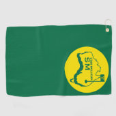 Australische golfcadeaus golfhanddoek (Horizontaal)