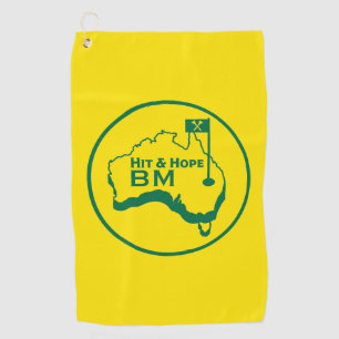 Australische golfcadeaus golfhanddoek