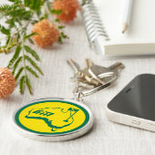 Australische golfcadeaus sleutelhanger (Zijkant)