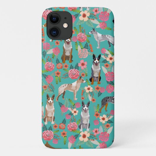 Australische gouliehond bloemenmint Case-Mate iPhone case (Achterkant)