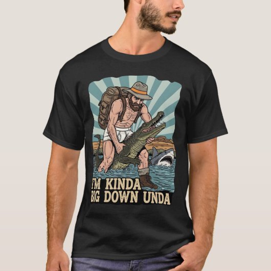 Australische grap t-shirt (Voorkant)