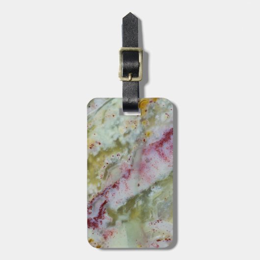 Australische Groene Opalite Bagagelabel (Voorkant verticaal)