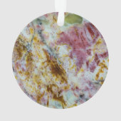 Australische Groene Opalite Plaat Ornament (achterkant)
