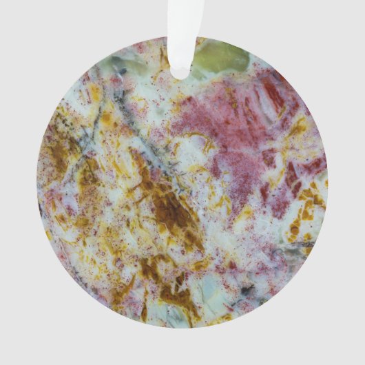 Australische Groene Opalite Plaat Ornament (voorkant)