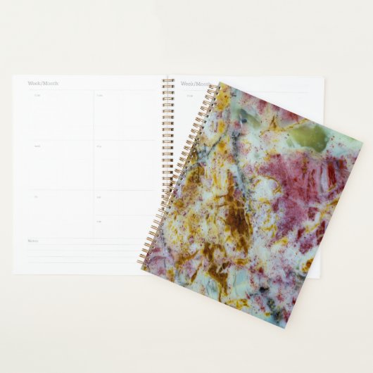 Australische Groene Opalite Plaat Planner (Display)