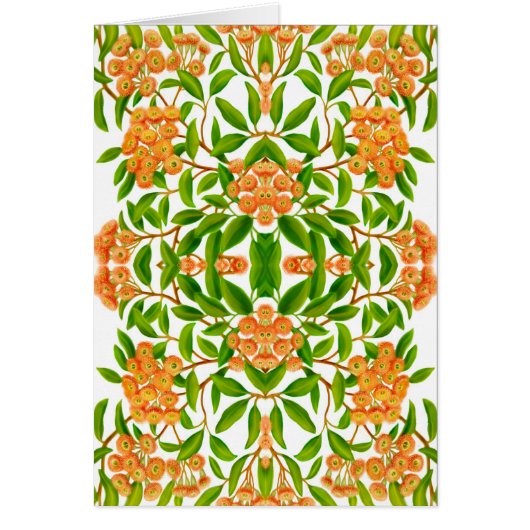 Australische Gum Tree Design Card (Voorkant)