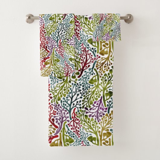 Australische Gumnut Tuin Bad Handdoek (Insitu)