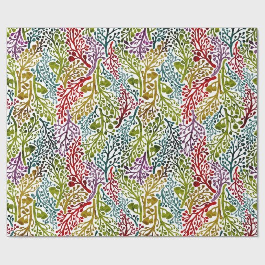 Australische Gumnut Tuin Cadeaupapier (Vlak)