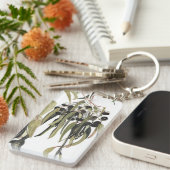 Australische Gumnuts Waterverf Sleutelhanger (Voorkant Rechts)