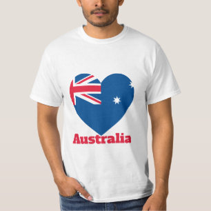 Australische hartvlag T-Shirt