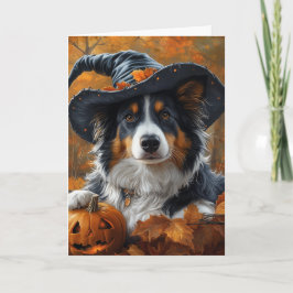 Australische Heks Halloween Kaart