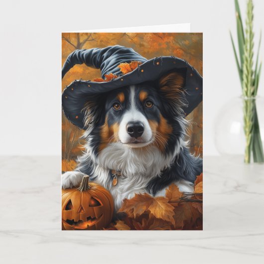 Australische Heks Halloween Kaart (Voorkant)