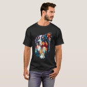 Australische Herder 1 T-shirt (Voorkant volledig)