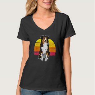 Australische herder Aussi Hondenras 123 T-shirt