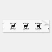 australische herder aussie lover bumpersticker (Voorkant)