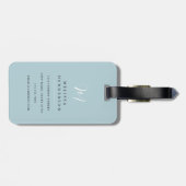 Australische Herder Bagage Label (Achterkant horizontaal)