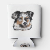 Australische Herder Blikjeskoeler (Achterkant)