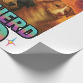 Australische herder cadeaupapier (Hoek)