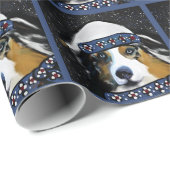 Australische Herder Cadeaupapier (Rol Hoek)