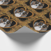 Australische Herder   Cadeaupapier (Hoek)