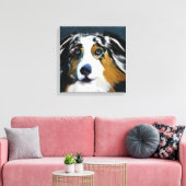 AUSTRALISCHE HERDER CANVAS AFDRUK (Insitu (Woonkamer))