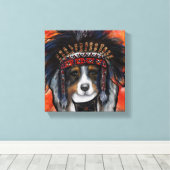 AUSTRALISCHE HERDER    CANVAS AFDRUK (Insitu (Houten vloer))