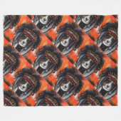 AUSTRALISCHE HERDER FLEECE DEKEN (Voorkant (Horizontaal))