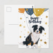Australische herder Gelukkige verjaardag Briefkaart (Voorkant / Achterkant)