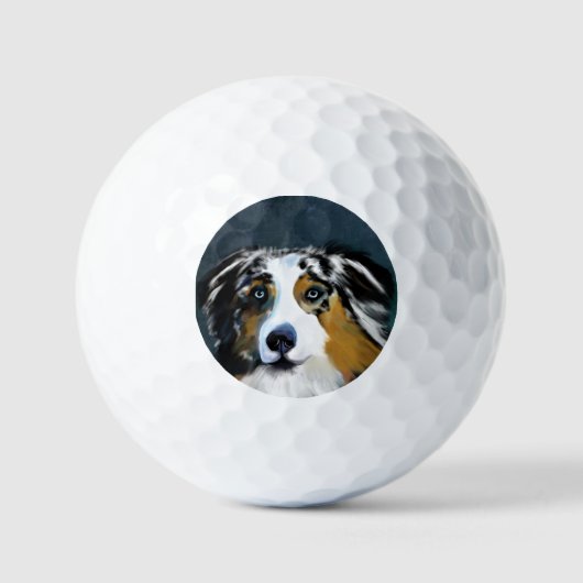 AUSTRALISCHE HERDER GOLFBALLEN (Voorkant)