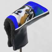 AUSTRALISCHE HERDER GOLFHEADCOVER (3/4 voorkant)