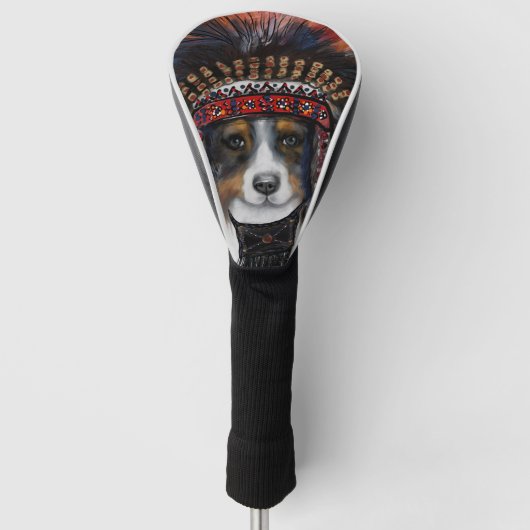 AUSTRALISCHE HERDER GOLFHEADCOVER (Voorkant)