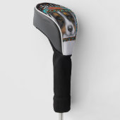 Australische Herder Golfheadcover (Schuin)