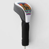 Australische herder golfheadcover (Schuin)