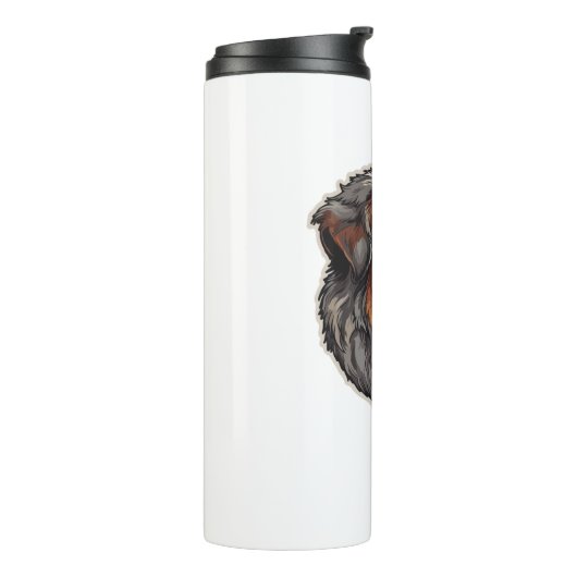 Australische herder Hond 1 Thermosbeker (Gedraaid links)