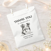 Australische herder hond gepersonaliseerd dank u bedankzakje (Geknipt)