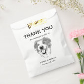 Australische herder hond gepersonaliseerd dank u bedankzakje (Gezegeld)