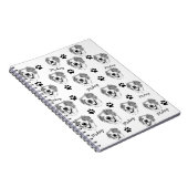 Australische herder hond gepersonaliseerde hand te notitieboek (Rechterzijde)