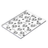 Australische herder hond gepersonaliseerde hand te notitieboek (Linkerzijde)