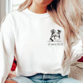 Australische herder hond gepersonaliseerde hand te trui