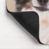 Australische herder hond olie schilderij kunst muismat (Hoek)