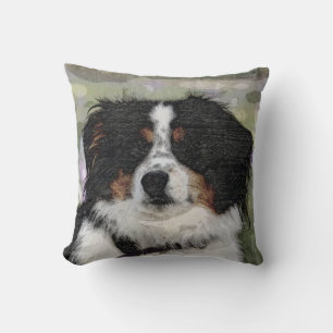 Australische herder, huisdier, hond kussen