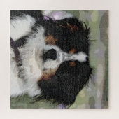 Australische herder, huisdier, hond legpuzzel (Horizontaal)