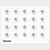 Australische Herder Ik Liefde Ronde Sticker (Vel)