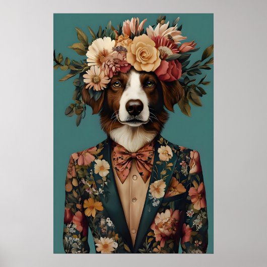 Australische Herder In Pak Poster, Australisch Poster (Voorkant)