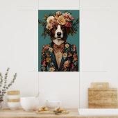 Australische Herder In Pak Poster, Australisch Poster (Keuken)