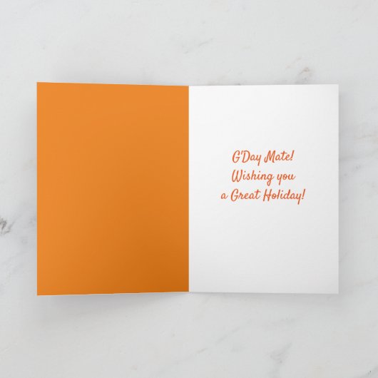 Australische Herder Kaart (Binnen)