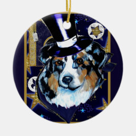 AUSTRALISCHE HERDER KERAMISCH ORNAMENT