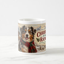 Australische Herder Kerst Mok | Kerstmis bij t